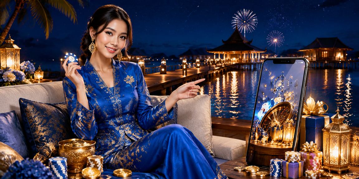 Sabah users accessing sports on mobile while in traditional attire